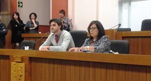 Il sindaco Cinque con l'assessore Maggiore