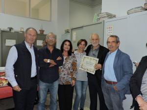 Sig. Falcone con i colleghi