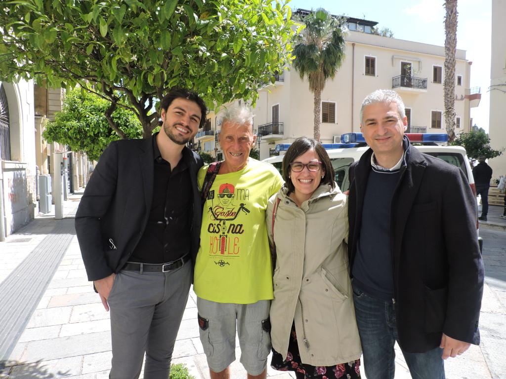 Janus River con il sindaco e gli assessori